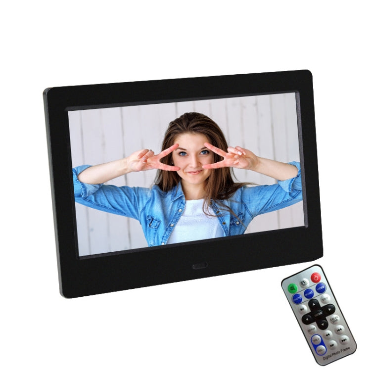 DPF-706 7 inch Digital Photo Frame LED Wall Mounted Advertising Machine, Plug:US Plug(Black) - 1.5-7.0 inch by PMC Jewellery | Online Shopping South Africa | PMC Jewellery | Buy Now Pay Later Mobicred