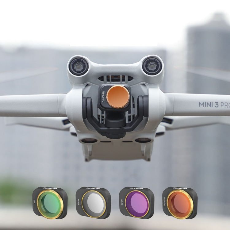 4 PCS / Set ND4+ND8+ND16+ND32 Sunnylife MM3-FI411 For Mini 3 Pro Adjustable Filter - free shipping - PMC TechLife - Order now!