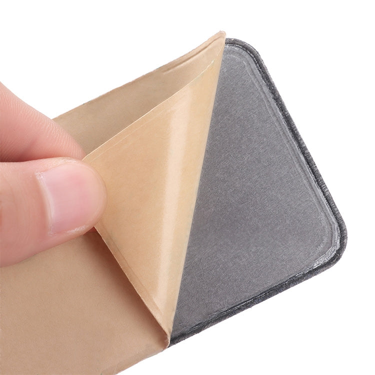Marble Pattern Road Stretch Phone Back Plastic Card Holder Sticky Phone Clip(Red) - Card & Passport Bags by PMc TechLife | Online Shopping South Africa | PMc TechLife | Buy Now Pay Later Mobicred