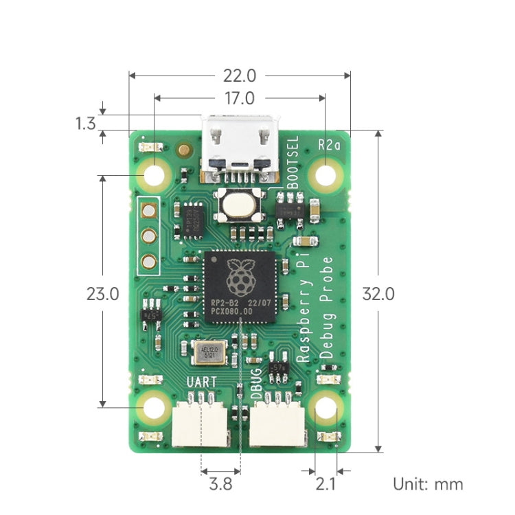 Waveshare For Raspberry Pi USB Debug Probe Module - Modules Expansions Accessories by WAVESHARE | Online Shopping South Africa | PMC TechLife | Buy Now Pay Later Mobicred