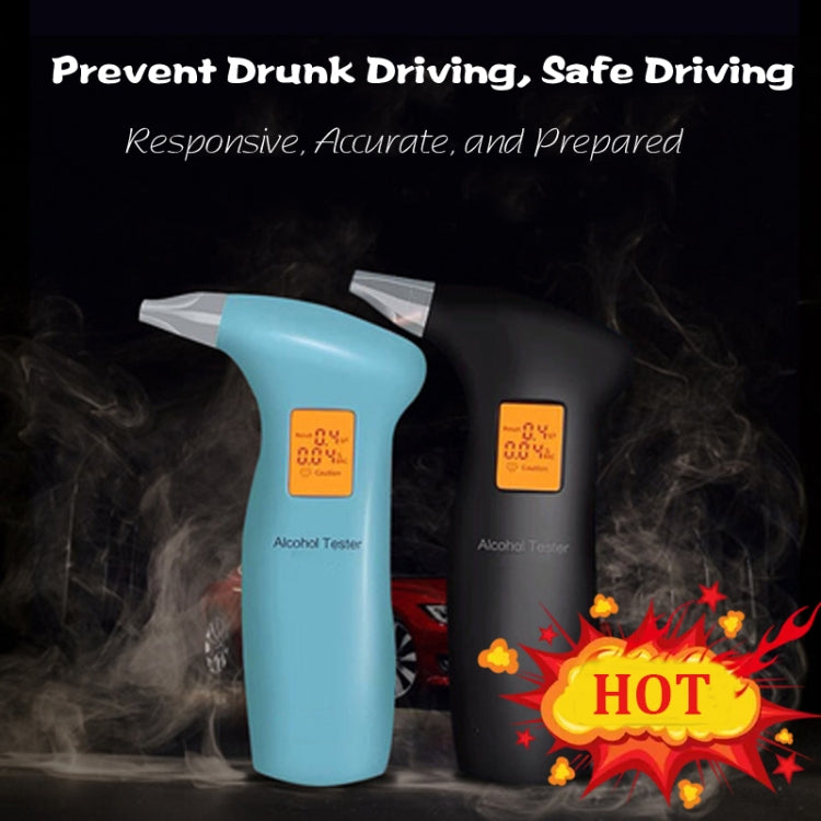 Kewesi Portable Blowing Alcohol Tester(KWS-712T Black) - Breath Alcohol Tester by PMC TechLife | Online Shopping South Africa | PMC TechLife | Buy Now Pay Later Mobicred
