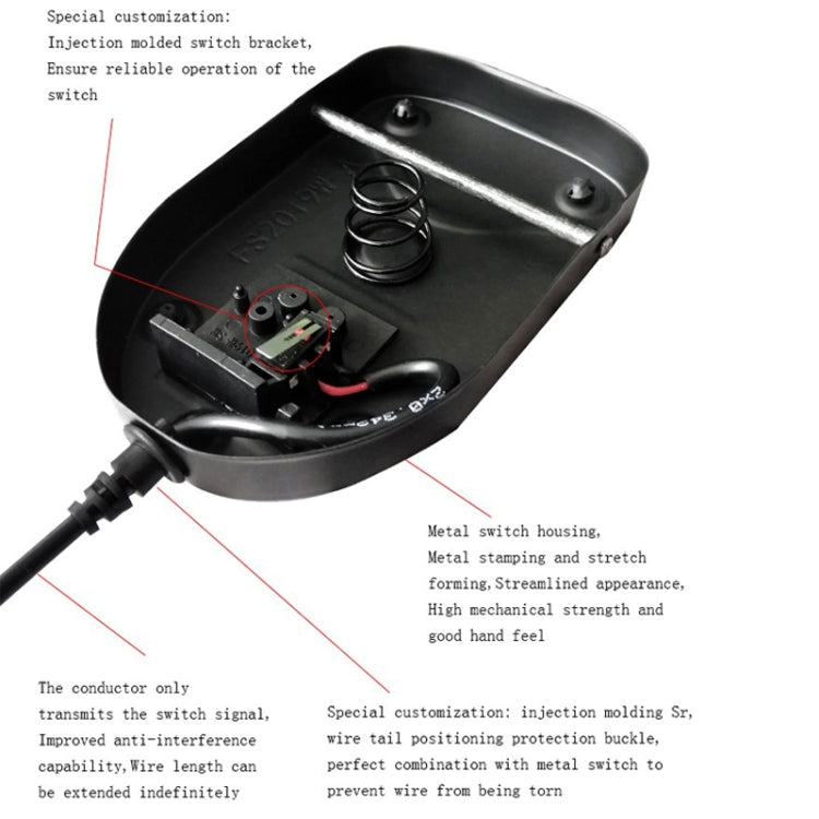 Pcsensor USB Foot Pedal Control Switch Keyboard Adapter For Computer, Model:FS2019 - free shipping - PMC Jewellery - Order now!