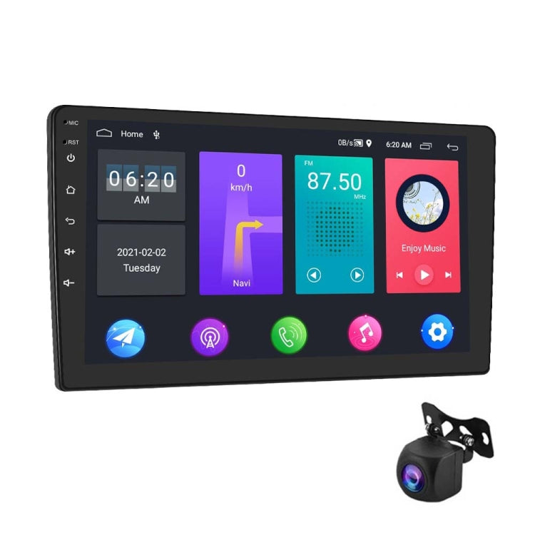 A2799 10 Inch Android WiFi 2+32G Central Control Large screen Universal Car Navigation Reversing Video Player, Style:Standard+AHD Camera - Car MP3 & MP4 & MP5 by PMC Jewellery | Online Shopping South Africa | PMC Jewellery | Buy Now Pay Later Mobicred