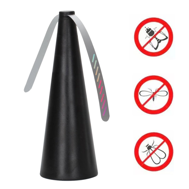 Multifunctional Fan Blade Automatic Fly Catcher Mosquito Repellent Fan, Size: 9x9x25cm(Black) - Other by PMC TechLife | Online Shopping South Africa | PMC TechLife | Buy Now Pay Later Mobicred