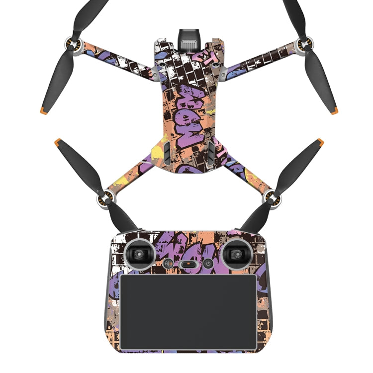 Full Surround Style Waterproof  Sticker For DJI Mini 3 Pro RC With Screen Version(Mn3-12) - Stickers by PMC Jewellery | Online Shopping South Africa | PMC Jewellery | Buy Now Pay Later Mobicred