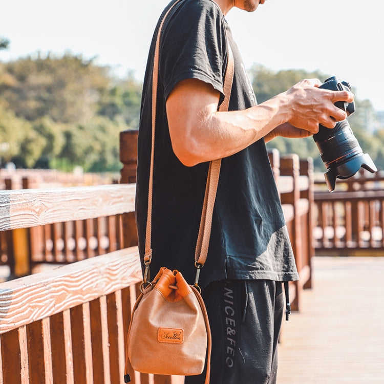 S.C.COTTON Camera Lens Protection Bag Liner Bag Waterproof Camera Storage Bag, Size: L(Blue) - free shipping - PMC TechLife - Order now!