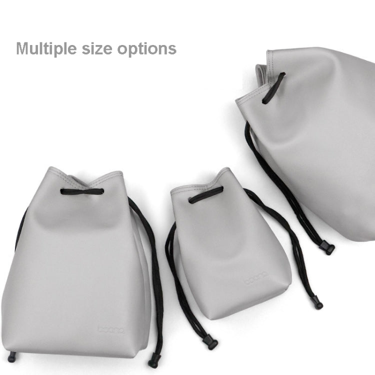 Baona Camera Bag Lens Drawstring Pouch, Size: Small(Gray) - free shipping - PMC TechLife - Order now!