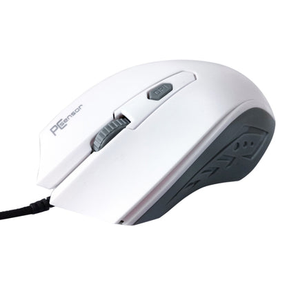 Pcsensor MOS4 4 Keys 2400DPI Game Intelligent Voice Recognition Input Mouse, Cable Length: 1.5m(Mute) - Wired Mice by Pcsensor | Online Shopping South Africa | PMC Jewellery | Buy Now Pay Later Mobicred