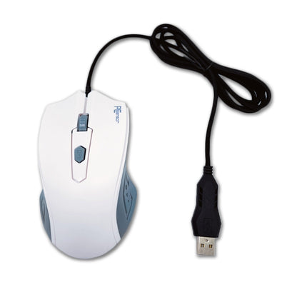 Pcsensor MOS4 4 Keys 2400DPI Game Intelligent Voice Recognition Input Mouse, Cable Length: 1.5m(Mute) - Wired Mice by Pcsensor | Online Shopping South Africa | PMC Jewellery | Buy Now Pay Later Mobicred