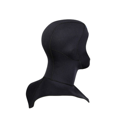 DIVE & SAIL DH-006 3mm Shoulder Warm Diving Cap Surfing Snorkeling Sunscreen Waterproof Diving Headgear, Size: M(Black) - Swimming Caps by DIVE & SAIL | Online Shopping South Africa | PMC Jewellery