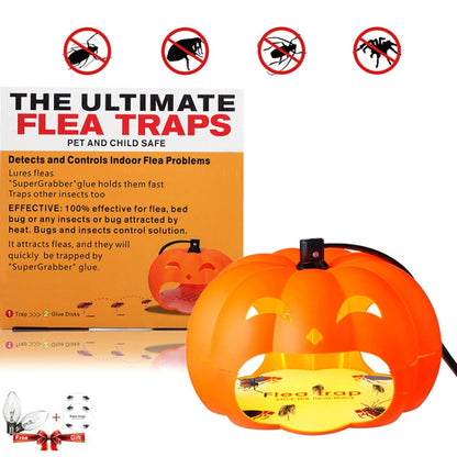 Household Flea Traps Drug-free Insect Trap Lamp, Plug Type:UK Plug - Traps by PMC Jewellery | Online Shopping South Africa | PMC Jewellery | Buy Now Pay Later Mobicred