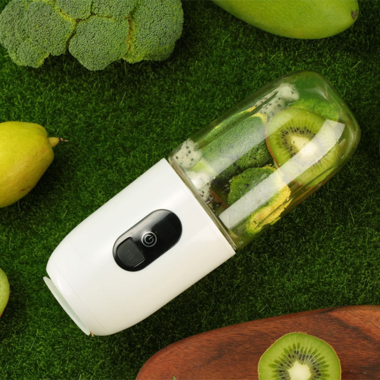 Mingdian Portable USB Rechargeable Juicer Mini Juice Cup(White) - free shipping - PMC TechLife - Order now!