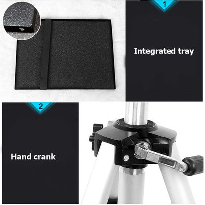 ET-650 Aluminum Alloy Projector Bracket With Tray Stretchable Projector Tripod - Other by PMC Jewellery | Online Shopping South Africa | PMC Jewellery | Buy Now Pay Later Mobicred