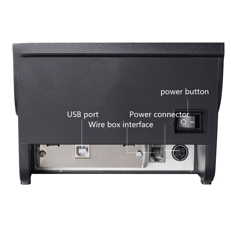 Xprinter XP-76IIH Dot Matrix Printer Open Roll Invoice Printer, Model: Parallel Port(EU Plug) - free shipping - PMC Jewellery - Order now!