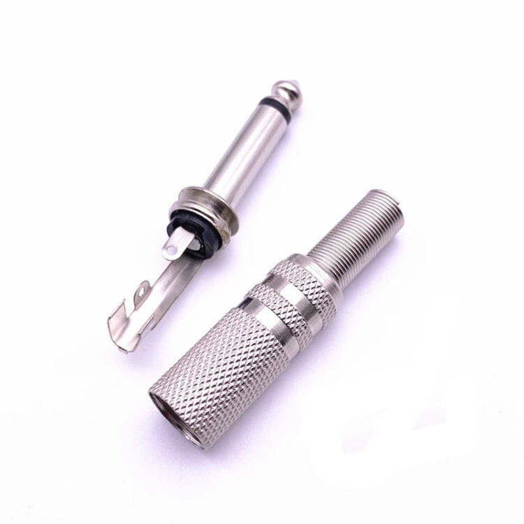 40 PCS Mono Audio Plug Microphone Sophomore Core 6.35mm Plug - Audio Adapter by PMC TechLife | Online Shopping South Africa | PMC TechLife | Buy Now Pay Later Mobicred