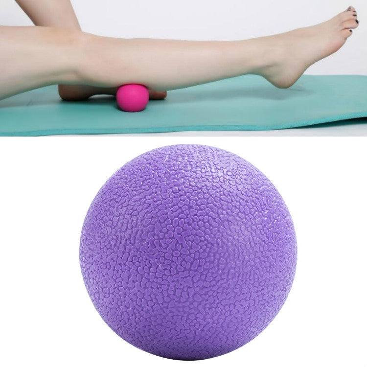 Fascia Ball Deep Muscle Relaxation Plantar Acupoint Massage Fitness Mini Yoga Ball Massage Ball, Specification:Single Ball(Purple) - Yoga Balls by PMC Jewellery | Online Shopping South Africa | PMC Jewellery