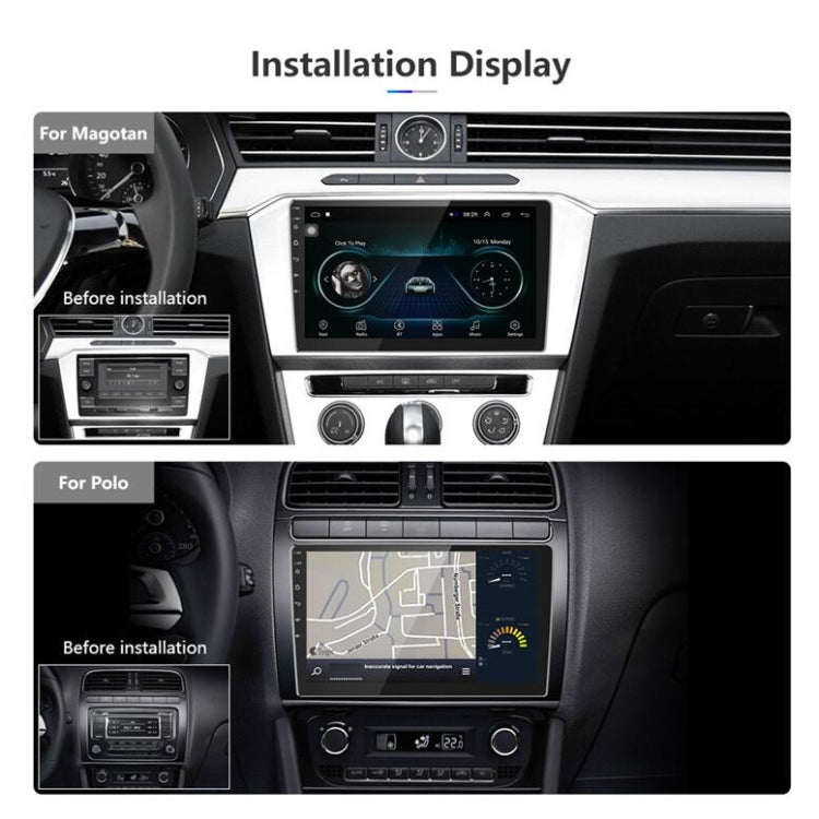 Universal Machine Android Smart Navigation Car Navigation DVD Reversing Video Integrated Machine, Size:9inch 2+16G, Specification:Standard+8 Lights Camera - Car DVD by PMC TechLife | Online Shopping South Africa | PMC TechLife | Buy Now Pay Later Mobicred