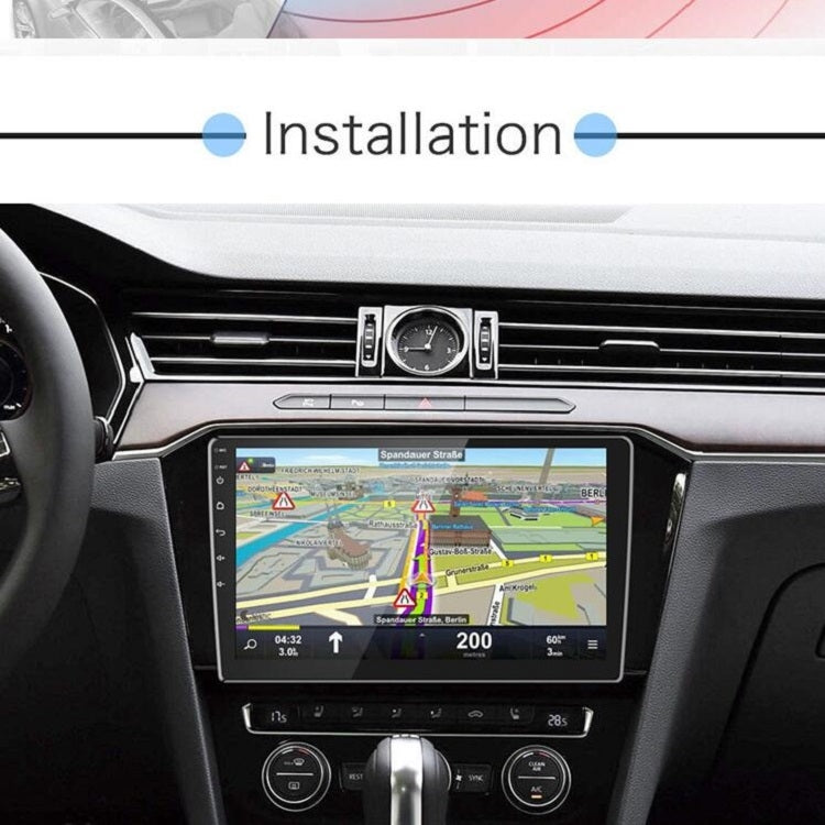 Universal Machine Android Smart Navigation Car Navigation DVD Reversing Video Integrated Machine, Size:10inch 2+16G, Specification:Standard+12 Lights Camera - Car DVD by PMC TechLife | Online Shopping South Africa | PMC TechLife | Buy Now Pay Later Mobicred