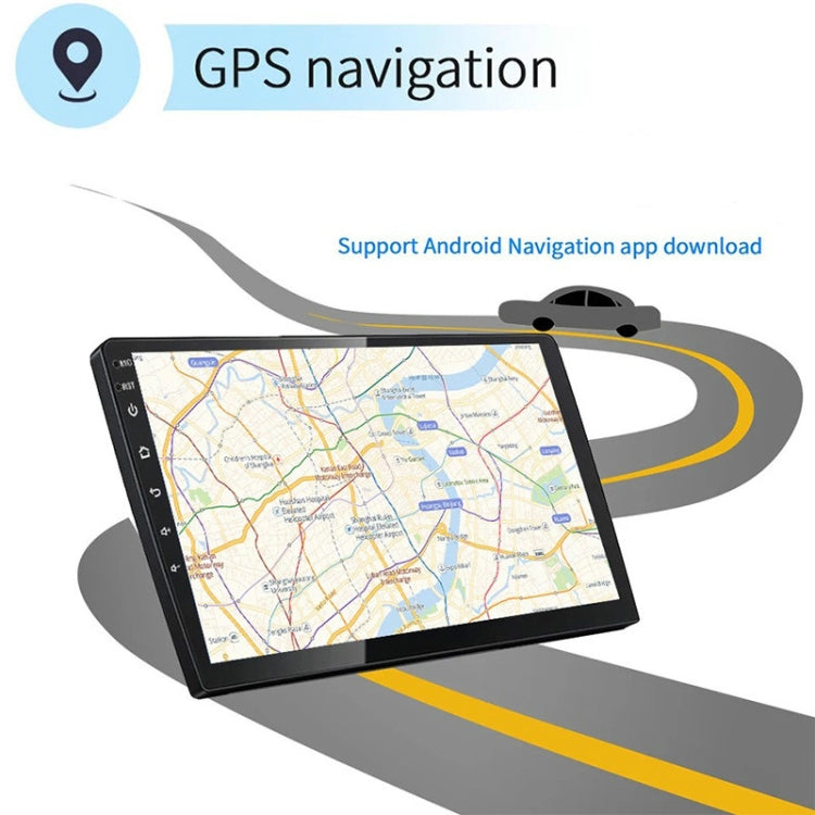 Universal Machine Android Smart Navigation Car Navigation DVD Reversing Video Integrated Machine, Size:10inch 2+16G, Specification:Standard+12 Lights Camera - Car DVD by PMC TechLife | Online Shopping South Africa | PMC TechLife | Buy Now Pay Later Mobicred