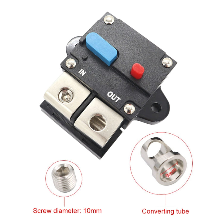 80A Auto Circuit Breaker Car Audio Fuse Holder Power Insurance Automatic Switch(Blue) - Fuse by PMC Jewellery | Online Shopping South Africa | PMC Jewellery | Buy Now Pay Later Mobicred