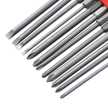 12 PCS / Set Screwdriver Bit With Magnetic S2 Alloy Steel Electric Screwdriver, Specification:2 - Drill & Drill Bits by PMC Jewellery | Online Shopping South Africa | PMC Jewellery | Buy Now Pay Later Mobicred