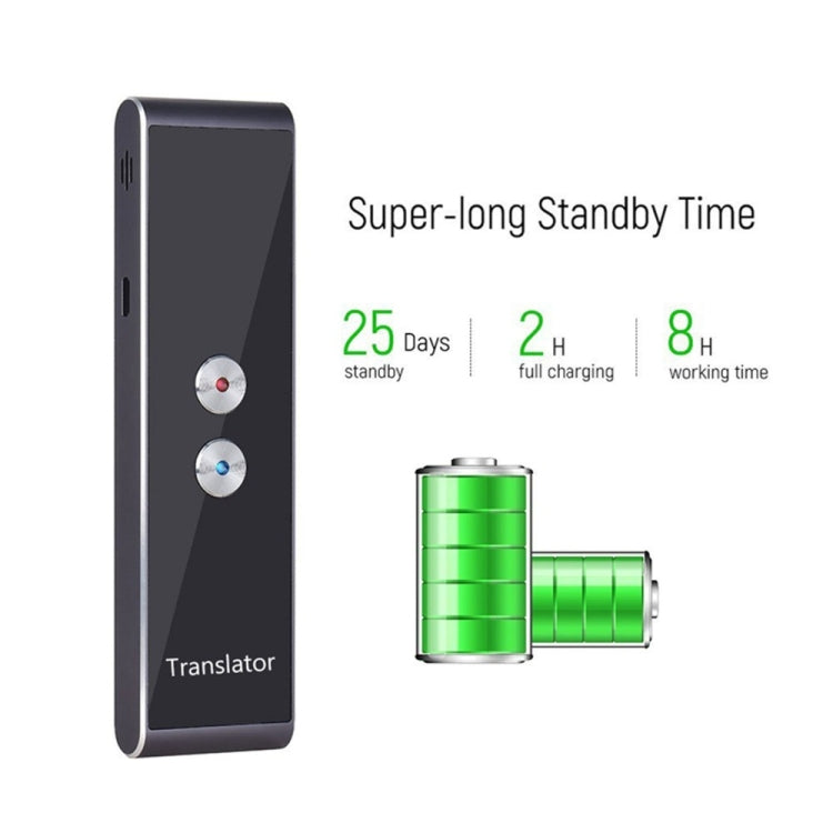 T8 Pocket Language Translator Voice 30 Languages Two Way Real Time Intercom Portable Translator For Personal Learning Travelling Black -  by PMC TechLife | Online Shopping South Africa | PMC TechLife | Buy Now Pay Later Mobicred