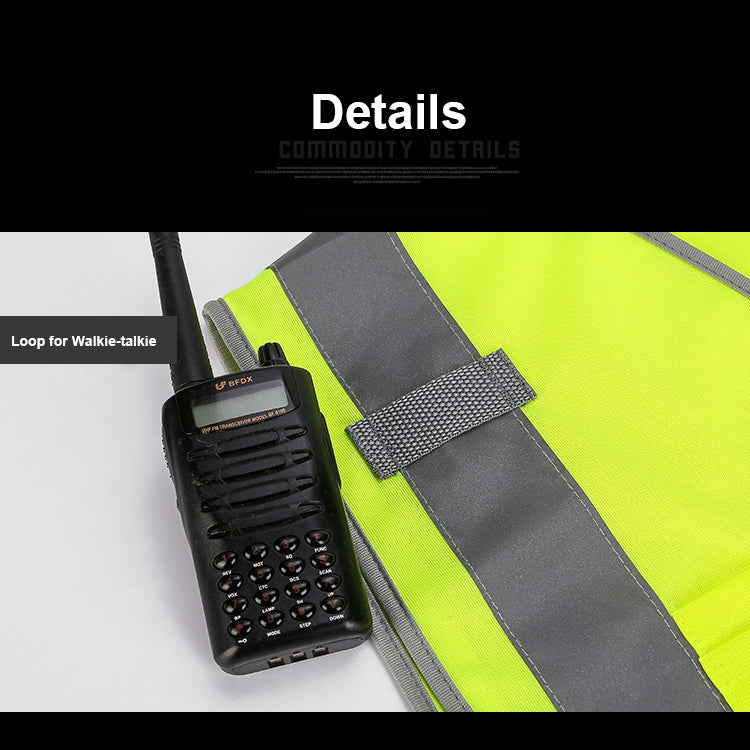 Multi-pockets Safety Vest Reflective Workwear Clothing, Size:XL-Chest 124cm(Black) - Reflective Safety Clothing by PMC Jewellery | Online Shopping South Africa | PMC Jewellery | Buy Now Pay Later Mobicred