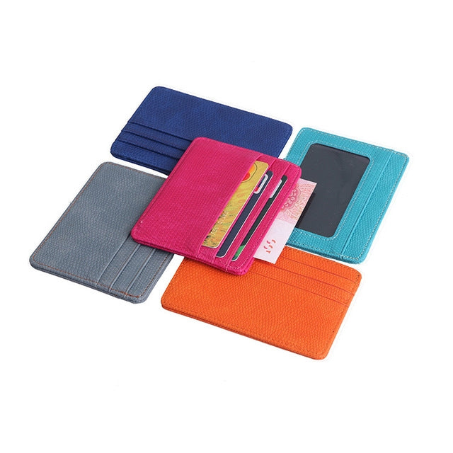 Lizard Pattern PU Leather Bank Card Set Card Package(Gray) - Card & Passport Bags by PMC TechLife | Online Shopping South Africa | PMC TechLife | Buy Now Pay Later Mobicred