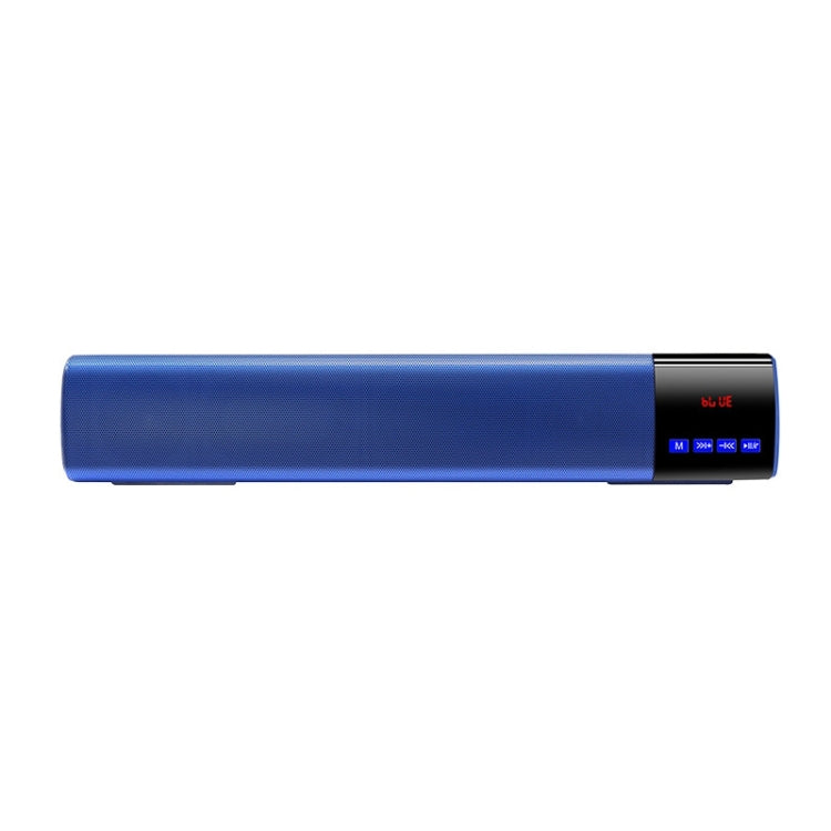 TOPROAD High Power 10W HIFI Portable Wireless Bluetooth Speaker Stereo Soundbar TF FM USB Subwoofer Column for Computer TV Phone(Blue) - Desktop Speaker by TOPROAD | Online Shopping South Africa | PMC Jewellery | Buy Now Pay Later Mobicred