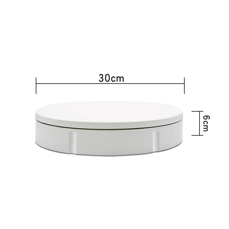 30cm Remote Control Speed Electric Turntable Sample Display Stand, Specification:AU Plug(Black) -  by PMC TechLife | Online Shopping South Africa | PMC TechLife | Buy Now Pay Later Mobicred