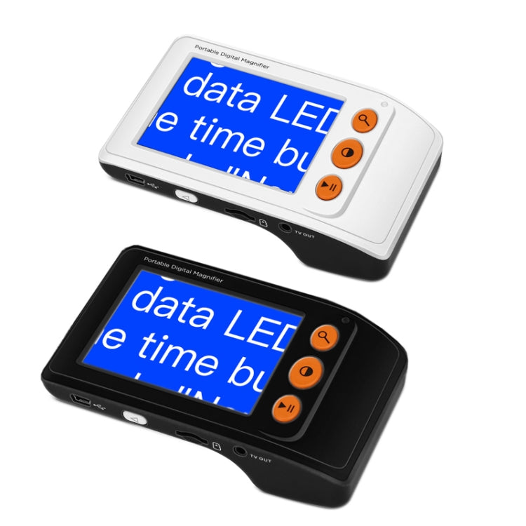 3.5 Inch 2X-25X High-Definition Handheld  Magnifying Glass Electronic Vision Aid(Black) - Hand Held Style by PMC TechLife | Online Shopping South Africa | PMC TechLife | Buy Now Pay Later Mobicred