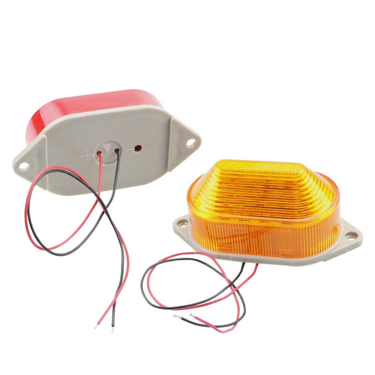 DC12V Led Mini Strobe Signal Warning Light Silent Warning Light(Red) - Warning Lights by PMC Jewellery | Online Shopping South Africa | PMC Jewellery | Buy Now Pay Later Mobicred