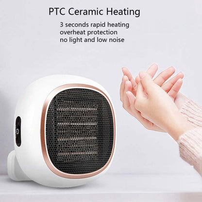 Touch Home Desktop Small Sun Wall-Mounted Heating Fan Mini Electric Heater, CN Plug(White) - Electric Heaters by PMC Jewellery | Online Shopping South Africa | PMC Jewellery | Buy Now Pay Later Mobicred