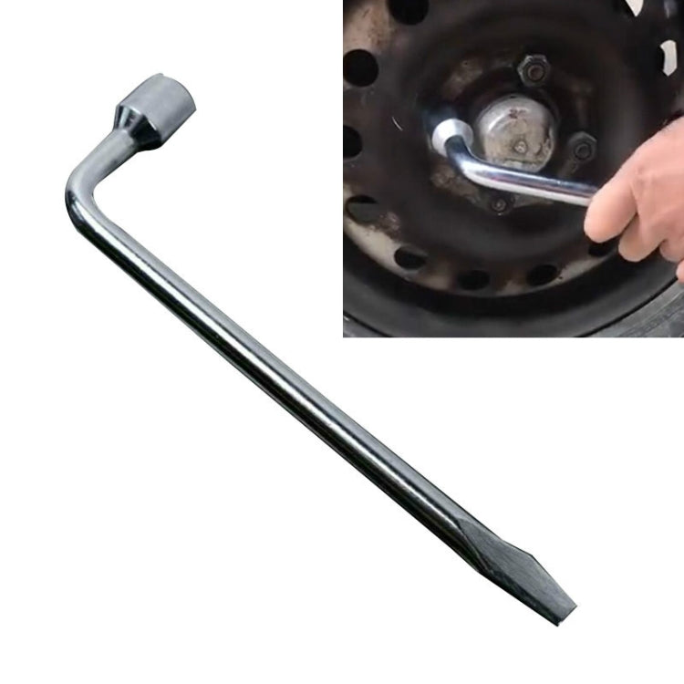 L-Type Car Tire Removal Tool Tire Wrench Socket Wrench, Specification: 24mm - Hand Tool Sets by PMC TechLife | Online Shopping South Africa | PMC TechLife | Buy Now Pay Later Mobicred
