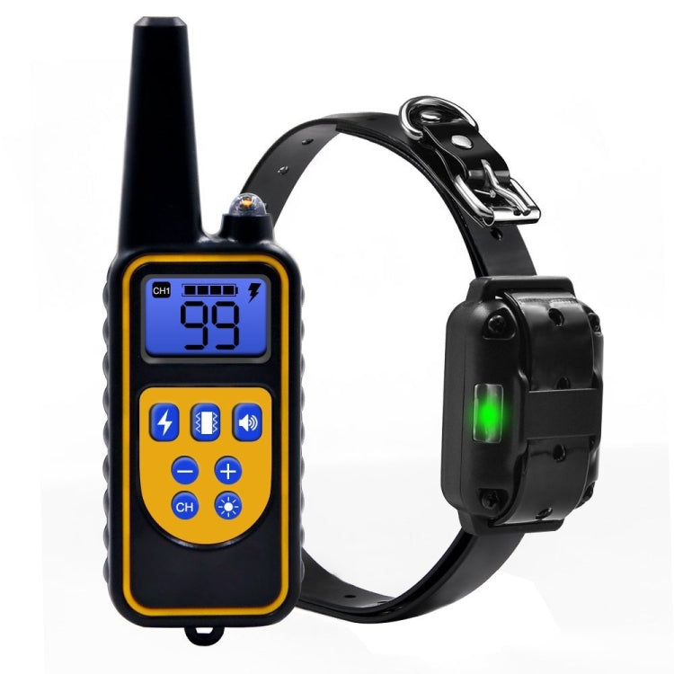 Bark Stopper Dog Training Device Dog Collar with Electric Shock Vibration Warning(UK Plug) - Training Aids by PMC TechLife | Online Shopping South Africa | PMC TechLife | Buy Now Pay Later Mobicred
