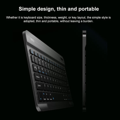 YS-001 7-8 inch Tablet Phones Universal Mini Wireless Bluetooth Keyboard, Style:Only Keyboard(Black) - Universal Keyboard by PMC Jewellery | Online Shopping South Africa | PMC Jewellery