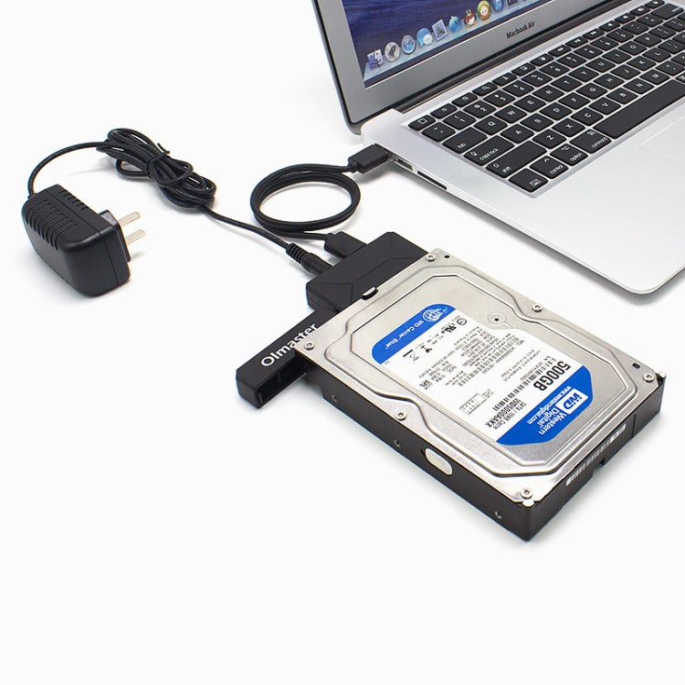 Olmaster External Notebook Hard Drive Adapter Cable Easy Drive Cable USB3.0 to SATA Converter, Style:Hard Disk Dedicated, Size:3.5 Inch (US Plug) - eSATA & SATA & IDE by Olmaster | Online Shopping South Africa | PMC Jewellery | Buy Now Pay Later Mobicred