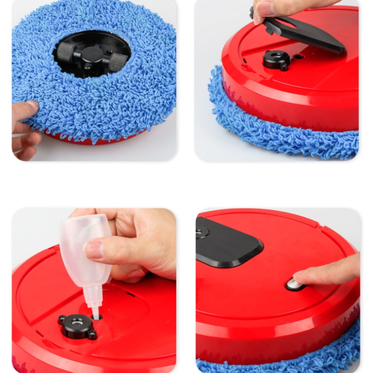 KeLeDi Household Multifunctional Mopping Robot Intelligent Humidifier Automatic Atomizing Aroma Diffuser(Red) - free shipping - PMC Jewellery - Order now!