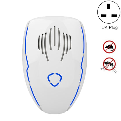 DC-9015 Household Energy-saving Multi-function Variable Frequency Ultrasonic Electronic Mouse and Mosquito Repellent, Style:UK Plug(White) - Repellents by PMC Jewellery | Online Shopping South Africa | PMC Jewellery | Buy Now Pay Later Mobicred