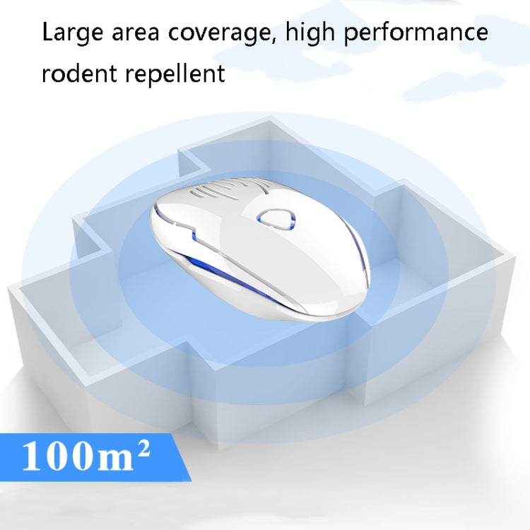 DC-9015 Household Energy-saving Multi-function Variable Frequency Ultrasonic Electronic Mouse and Mosquito Repellent, Style:EU Plug(White) - Repellents by PMC Jewellery | Online Shopping South Africa | PMC Jewellery | Buy Now Pay Later Mobicred