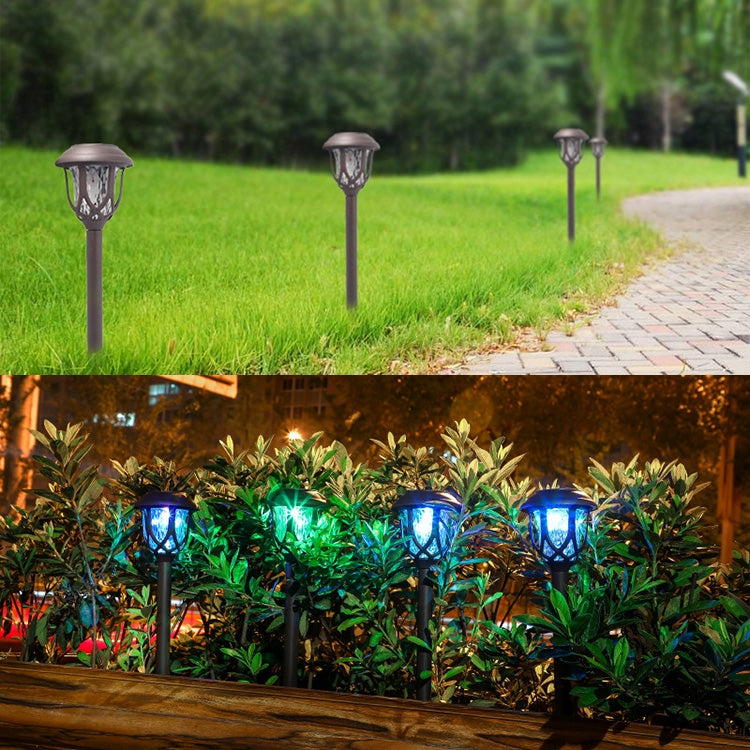 Solar Outdoor Garden Lawn Light Street Light Garden LED Decorative Landscape Light Villa Ground Plug Light(White Light) - Solar Lights by PMC Jewellery | Online Shopping South Africa | PMC Jewellery