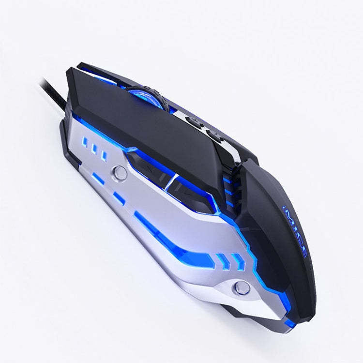 iMICE T80 7 Keys 3200 DPI Macro Programming Mechanical Gaming Wired Mouse, Cable Length: 1.8m(Black) - Wired Mice by iMICE | Online Shopping South Africa | PMC Jewellery | Buy Now Pay Later Mobicred