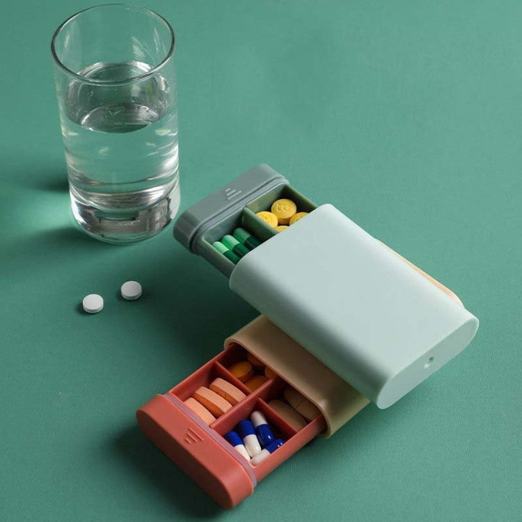 3 PCS Portable Sealed Pill Storage Box Divided Into Compartments Portable Mini Pill Box(Gray) - free shipping - PMC TechLife - Order now!
