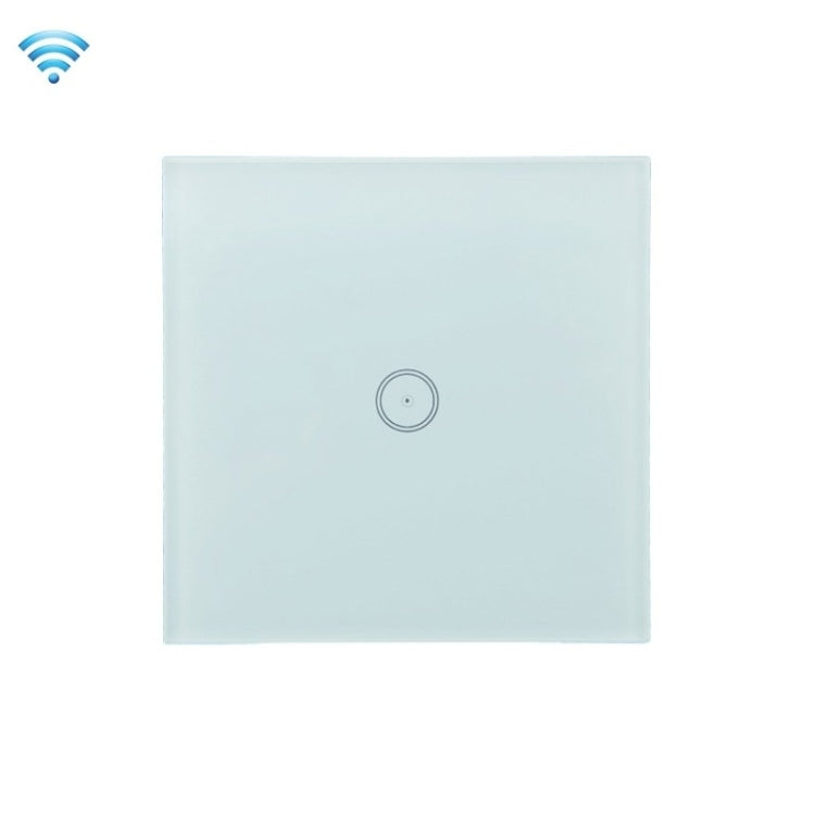 Wifi Wall Touch Panel Switch Voice Control Mobile Phone Remote Control, Model: White 1 Gang (Single Firewire Zigbee) - free shipping - PMC Jewellery - Order now!