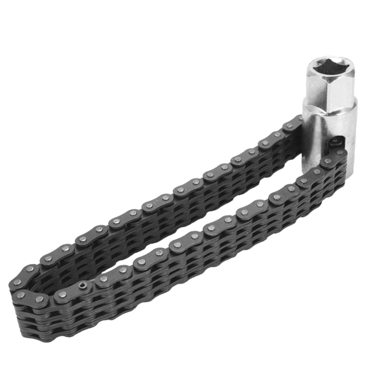 Oil Filter Chain Wrench Spanner Remover Adjustable Auto Repair Tool(52 Sections) - Hand Tool Sets by PMC TechLife | Online Shopping South Africa | PMC TechLife | Buy Now Pay Later Mobicred