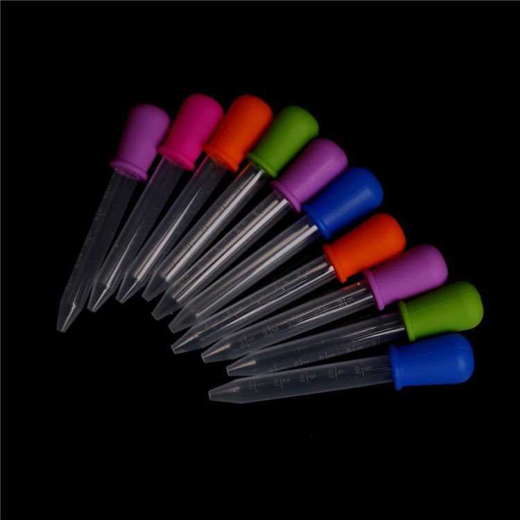 3 PCS 5ML Clear Silicone Small Plastic Feeding Medicine Liquid Graduated Pipette Dropper, Size: 12 x 2cm - Baby Care by PMC TechLife | Online Shopping South Africa | PMC TechLife | Buy Now Pay Later Mobicred