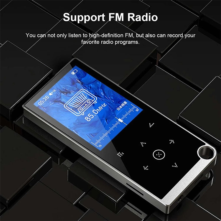 E05 2.4 inch Touch-Button MP4 / MP3 Lossless Music Player, Support E-Book / Alarm Clock / Timer Shutdown, Memory Capacity: 4GB without Bluetooth(Red) - MP4 Player by PMC TechLife | Online Shopping South Africa | PMC TechLife
