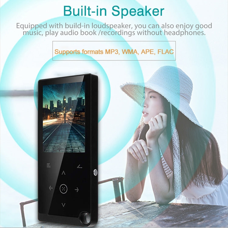 E05 2.4 inch Touch-Button MP4 / MP3 Lossless Music Player, Support E-Book / Alarm Clock / Timer Shutdown, Memory Capacity: 4GB without Bluetooth(Red) - MP4 Player by PMC TechLife | Online Shopping South Africa | PMC TechLife