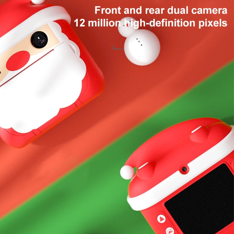 Polaroid Children Mini Print Camera Front And Rear Dual-Lens Digital Camera Toy(Christmas) - Children Cameras by PMC Jewellery | Online Shopping South Africa | PMC Jewellery | Buy Now Pay Later Mobicred