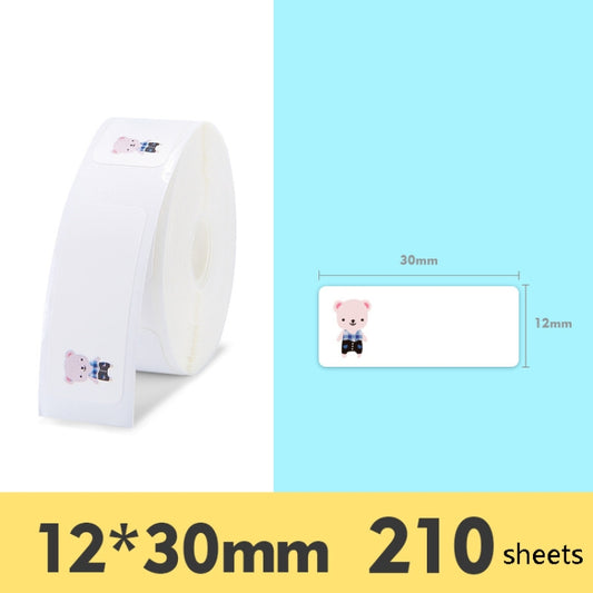 Thermal Label Paper Commodity Price Label Household Label Sticker for NIIMBOT D11(Baby Bear) - Printer Accessories by PMC Jewellery | Online Shopping South Africa | PMC Jewellery | Buy Now Pay Later Mobicred